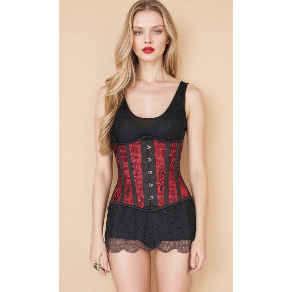 Attitude Corsets - Caemlyn Corset sous la poitrine - Rouge